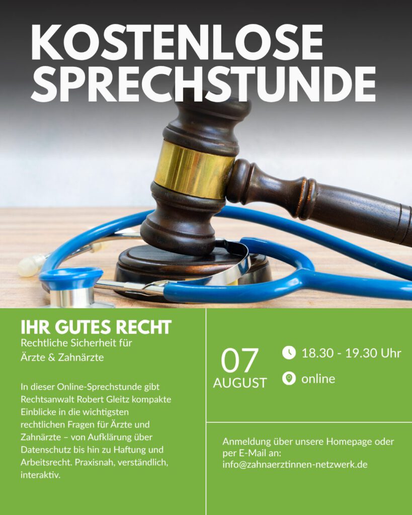 Ihr gutes Recht. Sprechstunde